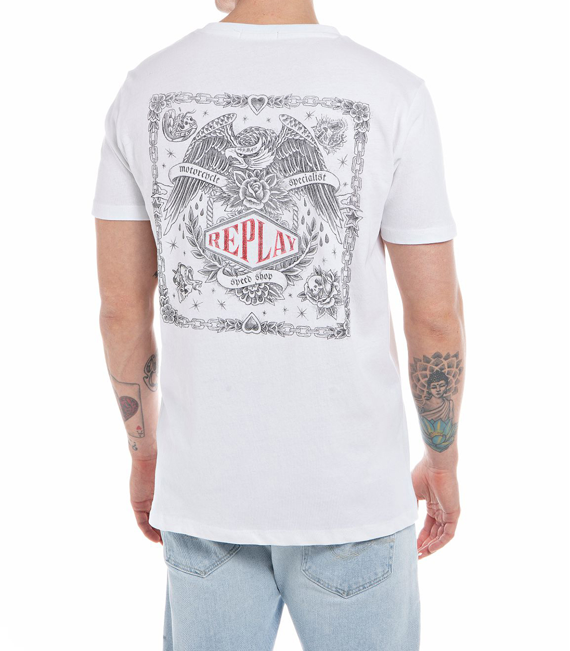 オープンエンドハンドドライジャージーT 詳細画像 ホワイト 2